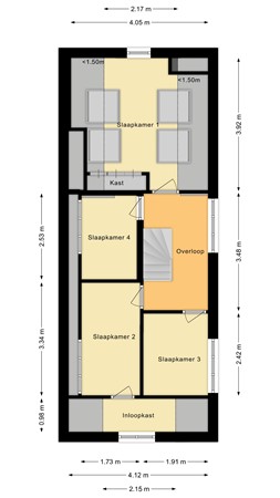 Floorplan - Molenstraat 43, 2471 AA Zwammerdam